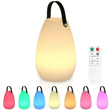 MONLY Grande Lampe D'extérieur à Piles Rechargeables Avec Télécommande - Lampe De Table étanche Sans Fil Rechargeable Et à Intensité Variable 1 MONLY Grande Lampe D'extérieur à Piles Rechargeables Avec Télécommande - Lampe De Table étanche Sans Fil Rechargeable Et à Intensité Variable