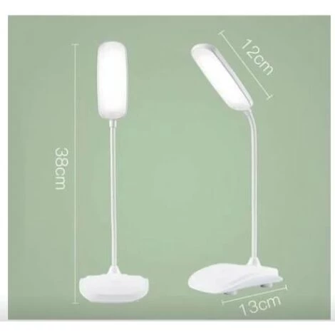 DECKON Lampe De Bureau Led, Lampe De Chevet Avec Câble USB, Contrôle Tactile, 3 Niveaux De Luminosité Réglables, Protection Des Yeux, 360 Flexible, Lampe De Bureau Pour Lecture, Travail, étude Sur 1 Avis Voir Les D 2 DECKON Lampe De Bureau Led, Lampe De Chevet Avec Câble USB, Contrôle Tactile, 3 Niveaux De Luminosité Réglables, Protection Des Yeux, 360 Flexible, Lampe De Bureau Pour Lecture, Travail, étude Sur 1 Avis Voir Les D – Image 2