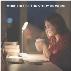 DECKON Lampe De Bureau Led, Lampe De Chevet Avec Câble USB, Contrôle Tactile, 3 Niveaux De Luminosité Réglables, Protection Des Yeux, 360 Flexible, Lampe De Bureau Pour Lecture, Travail, étude Sur 1 Avis Voir Les D 8 DECKON Lampe De Bureau Led, Lampe De Chevet Avec Câble USB, Contrôle Tactile, 3 Niveaux De Luminosité Réglables, Protection Des Yeux, 360 Flexible, Lampe De Bureau Pour Lecture, Travail, étude Sur 1 Avis Voir Les D -Lampe Soldes Boutique 54042970 4