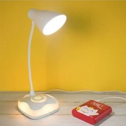 DECKON Lampe De Bureau, Lampes De Bureau USB Rechargeable Cou Flexible, Protection Des Yeux, 3 Niveaux De Luminosité Avec Contrôle Tactile, Lampe De Table Pour Ecrit, Lire Lampe De Chevet -Lampe Soldes Boutique 54091635 4