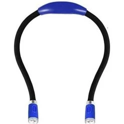 ECHOO Lampe De Lecture Rechargeable Lampe De Nuit Autour De Cou Mains Libres Avec 3 Niveaux De Luminosité Réglable- Câble USB Inclus [Classe énergétique A+++]