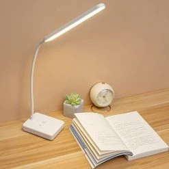 ABCRITAL Lampe Led Pliable, Rechargeable Par Usb, À Intensité Réglable, Commande Tactile, Idéal Pour Le Bureau, Les Livres Des Étudiants, La Chambre À Coucher, Luminaire Décoratif--Usb Plug -Lampe Soldes Boutique 54342481 4