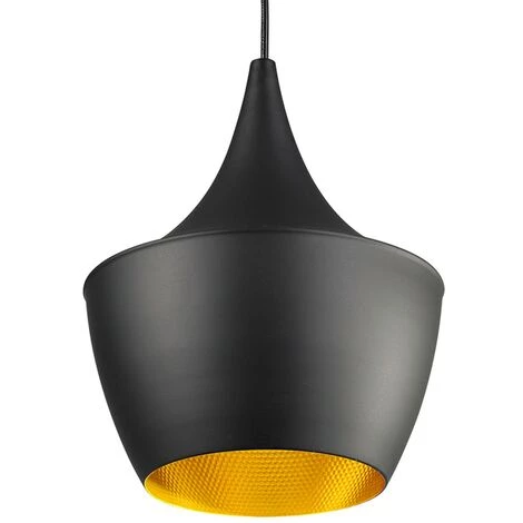 FURNMOD DESIGN YOUR SPACE Lampe Fat | Noir - Noir 2 FURNMOD DESIGN YOUR SPACE Lampe Fat | Noir - Noir – Image 2