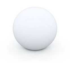 AVRIL PARIS Boule Lumineuse LED Multicolore Recharge Sans Fil Ø30 Cm, 7 Couleurs - LUNA - Blanc -Lampe Soldes Boutique 54665468 3