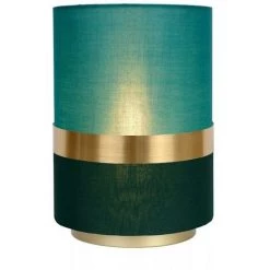 LUCIDE Lampemétal - Tissus Vert E14 - Vert