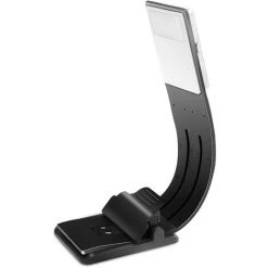 Lampe De Lecture Livre Avec Clip,Betterlife Lampe De Lecture LED, Lampe De Lecture Avec Pince, 4 Niveaux De Luminosité Réglables, USB Rechargeable Pour Enfants, Lecture De Nuit, Lit, Avion, Train