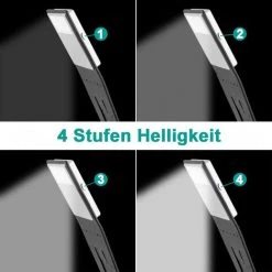 Lampe De Lecture Livre Avec Clip,Betterlife Lampe De Lecture LED, Lampe De Lecture Avec Pince, 4 Niveaux De Luminosité Réglables, USB Rechargeable Pour Enfants, Lecture De Nuit, Lit, Avion, Train 7 Lampe De Lecture Livre Avec Clip,Betterlife Lampe De Lecture LED, Lampe De Lecture Avec Pince, 4 Niveaux De Luminosité Réglables, USB Rechargeable Pour Enfants, Lecture De Nuit, Lit, Avion, Train -Lampe Soldes Boutique 55240450 3