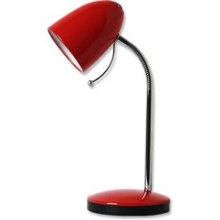 AGS Lampe De Bureau Couleur Rouge