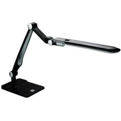 AGS Lampe De Bureau Dimmable Noire