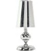 PASCAL MORABITO Lampe à Poser Style Design GRACE Argent - H. 44 Cm - Argenté