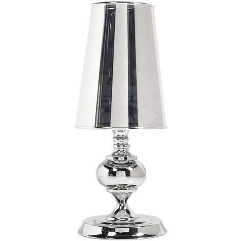 PASCAL MORABITO Lampe à Poser Style Design GRACE Argent - H. 44 Cm - Argenté 1 PASCAL MORABITO Lampe à Poser Style Design GRACE Argent - H. 44 Cm - Argenté