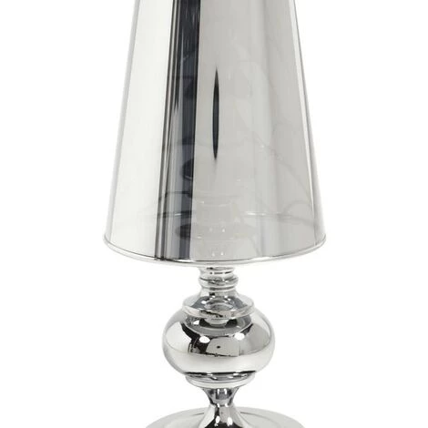 PASCAL MORABITO Lampe à Poser Style Design GRACE Argent - H. 44 Cm - Argenté 3 PASCAL MORABITO Lampe à Poser Style Design GRACE Argent - H. 44 Cm - Argenté – Image 3