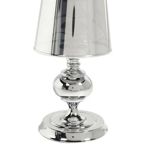 PASCAL MORABITO Lampe à Poser Style Design GRACE Argent - H. 44 Cm - Argenté 4 PASCAL MORABITO Lampe à Poser Style Design GRACE Argent - H. 44 Cm - Argenté – Image 4
