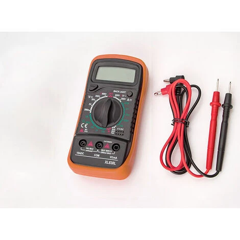 CATHERINE Multimètre Numérique LCD, Haute Qualité Voltmètre Ampèremètre Ohmmètre, Portable Digital Testeur Electrique Mesure Tension Courant Continuité Résistance AC DC Circuit Diodes Transistors 2 CATHERINE Multimètre Numérique LCD, Haute Qualité Voltmètre Ampèremètre Ohmmètre, Portable Digital Testeur Electrique Mesure Tension Courant Continuité Résistance AC DC Circuit Diodes Transistors – Image 2