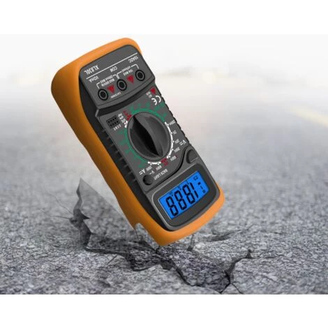 CATHERINE Multimètre Numérique LCD, Haute Qualité Voltmètre Ampèremètre Ohmmètre, Portable Digital Testeur Electrique Mesure Tension Courant Continuité Résistance AC DC Circuit Diodes Transistors 4 CATHERINE Multimètre Numérique LCD, Haute Qualité Voltmètre Ampèremètre Ohmmètre, Portable Digital Testeur Electrique Mesure Tension Courant Continuité Résistance AC DC Circuit Diodes Transistors – Image 4