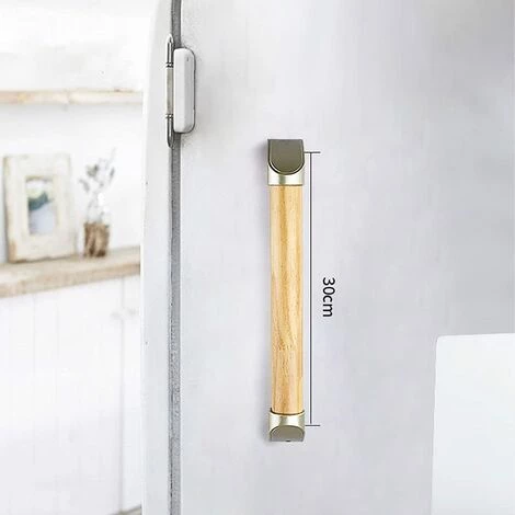 CATHERINE Barre D'appui En Bois Pour Salle De Bain, Douches, Personnes Handicapées (couleur Bois, 30 Cm) 2 CATHERINE Barre D'appui En Bois Pour Salle De Bain, Douches, Personnes Handicapées (couleur Bois, 30 Cm) – Image 2