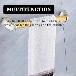 CATHERINE Barre D'appui En Bois Pour Salle De Bain, Douches, Personnes Handicapées (couleur Bois, 30 Cm) 8 CATHERINE Barre D'appui En Bois Pour Salle De Bain, Douches, Personnes Handicapées (couleur Bois, 30 Cm) -Lampe Soldes Boutique 55654520 4