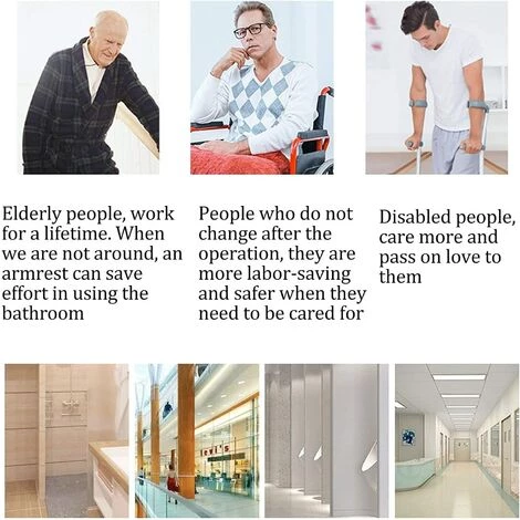 CATHERINE Barre D'appui En Bois Pour Salle De Bain, Douches, Personnes Handicapées (couleur Bois, 30 Cm) 5 CATHERINE Barre D'appui En Bois Pour Salle De Bain, Douches, Personnes Handicapées (couleur Bois, 30 Cm) – Image 5