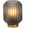 LUCIDE Lampeverre Gris E14 - Gris