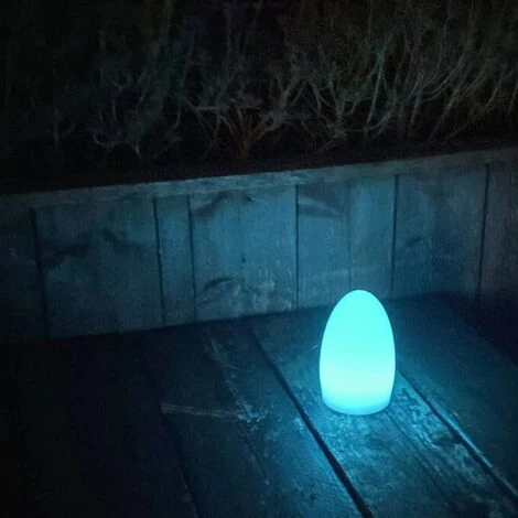 Eurotrail Lampe Ronde De Table Rechargeable à LED - Blanc 3 Eurotrail Lampe Ronde De Table Rechargeable à LED - Blanc – Image 3