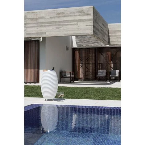 HABITAT ET JARDIN Lampe LED Nomade Bluetooth Avec Bac à Glaces "Synergy 65S" 2 HABITAT ET JARDIN Lampe LED Nomade Bluetooth Avec Bac à Glaces "Synergy 65S" – Image 2