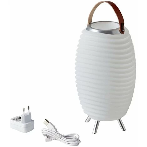 HABITAT ET JARDIN Lampe LED Nomade Bluetooth Avec Bac à Glaces "Synergy 65S" 4 HABITAT ET JARDIN Lampe LED Nomade Bluetooth Avec Bac à Glaces "Synergy 65S" – Image 4