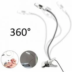 MONLY Bureau Table Top 8x Loupe Beauté Ongles Salon Tatouage Loupe Lampe Lumière -Lampe Soldes Boutique 56197271 4