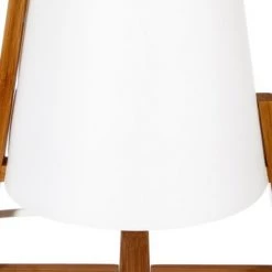 FALSE Lampe à Poser En Bambou Papier Et Polypropylène 32cm - SILUMEN 5 FALSE Lampe à Poser En Bambou Papier Et Polypropylène 32cm - SILUMEN -Lampe Soldes Boutique 56328078 3
