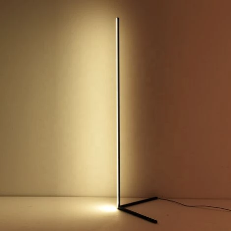 FALSE Lampe Néon Sur Pied Design Connectée WIFI RGB 142cm Avec Télécommande - Noir - SILUMEN 3 FALSE Lampe Néon Sur Pied Design Connectée WIFI RGB 142cm Avec Télécommande - Noir - SILUMEN – Image 3