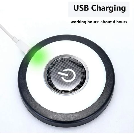 FLYME Lampe LED Universelle Rechargeable Par USB Pour L'intérieur De La Voiture, Le Coffre, La Zone De Chargement, L'aimant Mural Pour Véhicule, Camping-car, Chambre à Coucher (blanc Chaud/bleu/lumière Chaude) 2 FLYME Lampe LED Universelle Rechargeable Par USB Pour L'intérieur De La Voiture, Le Coffre, La Zone De Chargement, L'aimant Mural Pour Véhicule, Camping-car, Chambre à Coucher (blanc Chaud/bleu/lumière Chaude) – Image 2