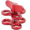 Fei Yu Sous-marin Trois Trous Ball Clamp Lampe Bras Clamp Triple Clamp Adaptateur