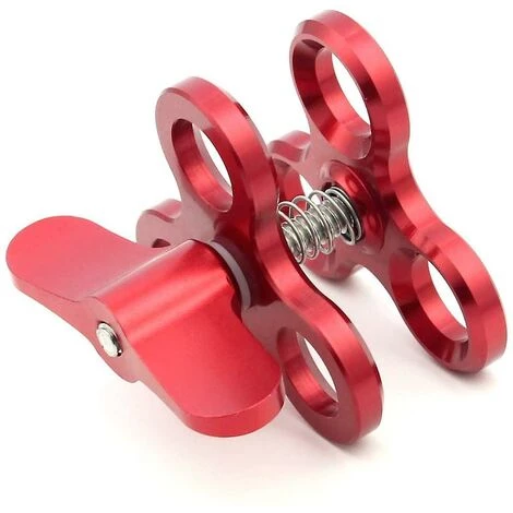 Fei Yu Sous-marin Trois Trous Ball Clamp Lampe Bras Clamp Triple Clamp Adaptateur 2 Fei Yu Sous-marin Trois Trous Ball Clamp Lampe Bras Clamp Triple Clamp Adaptateur – Image 2