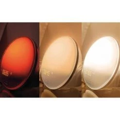 EVEIL LUMIERE VEILLEUSE ET GUIDE DE NUIT LED ECRAN TACTILE RADIO REVEIL PHILIPS - HF3531.01 - Blanc 9 EVEIL LUMIERE VEILLEUSE ET GUIDE DE NUIT LED ECRAN TACTILE RADIO REVEIL PHILIPS - HF3531.01 - Blanc -Lampe Soldes Boutique 59449244 5