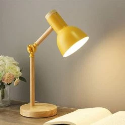 EINEMGELD Mengjay Lampe De Bureau, Lampe De Table à Bras Réglable, Lampe De Lecture Protection Des Yeux Pour Lecture, Travail, E27 Jaune Lampe De Chevet,Lampe De Table En Décorative Éclairage De Nuit Lumière 9 EINEMGELD Mengjay Lampe De Bureau, Lampe De Table à Bras Réglable, Lampe De Lecture Protection Des Yeux Pour Lecture, Travail, E27 Jaune Lampe De Chevet,Lampe De Table En Décorative Éclairage De Nuit Lumière -Lampe Soldes Boutique 59659748 5