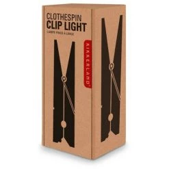 Lampe De Lecture Pince à Linge Kikkerland Naturel - Naturel -Lampe Soldes Boutique 60150279 3