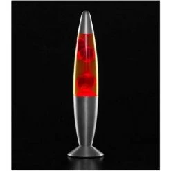 PESCE Magma Lampe à Lave Rouge -Lampe Soldes Boutique 60374495 3