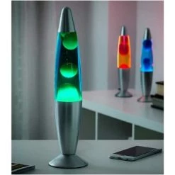 PESCE Magma Lampe à Lave Rouge -Lampe Soldes Boutique 60374495 5