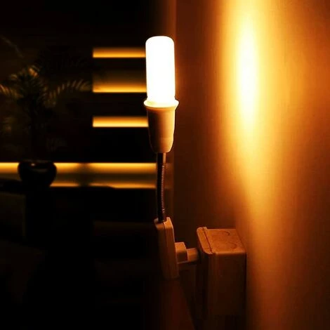 PESCE Douille E27 Avec Interrupteur Sans Fil,360 Degrés Réglable Porte Lumière De L'Ampoule LED Pour Bureau Chambre Cuisine Lampe Murale, Lampe De Lecture Au Lit (sans Ampoule) 4 PESCE Douille E27 Avec Interrupteur Sans Fil,360 Degrés Réglable Porte Lumière De L'Ampoule LED Pour Bureau Chambre Cuisine Lampe Murale, Lampe De Lecture Au Lit (sans Ampoule) – Image 4