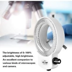 Cisea 144 LED Anneau Lumière Perles Source De Lumière Lumineux Anneau Réglable Lampe Pour Stéréo Microscope(Blance) 7 Cisea 144 LED Anneau Lumière Perles Source De Lumière Lumineux Anneau Réglable Lampe Pour Stéréo Microscope(Blance) -Lampe Soldes Boutique 60689354 3