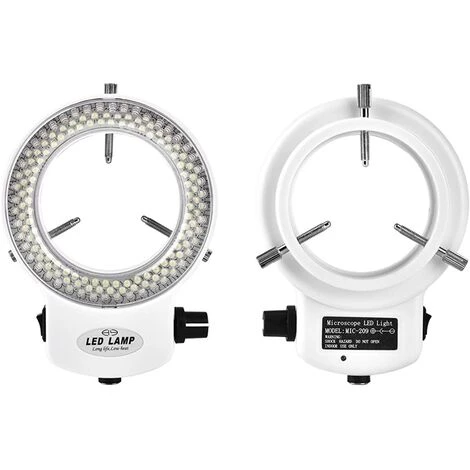 Cisea 144 LED Anneau Lumière Perles Source De Lumière Lumineux Anneau Réglable Lampe Pour Stéréo Microscope(Blance) 4 Cisea 144 LED Anneau Lumière Perles Source De Lumière Lumineux Anneau Réglable Lampe Pour Stéréo Microscope(Blance) â Image 4