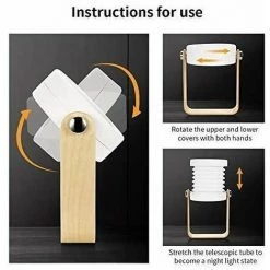 BENOBBY KIDS Lampe De Chevet Dimmable Touch Light, Lampes De Chevet Portables Pour Lampe De Chevet Avec Table De Nuit Portable Safe Night Light -Lampe Soldes Boutique 60995210 4