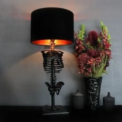 TANCYCO La Lampe De Table Squelette Lampe Décorative Classique Maison Gothique Lampe De Table Squelette