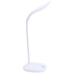 TANCYCO D C5V 4W 14LEDs Lampe De Table Lampe De Bureau à Côté De La Lampe Contrôle Tactile Sensible Commande Par USB Conception De Tube Pliable Flexible Pour Chambre à Coucher Salon Lecture Étudier Présent Cadeau Portable