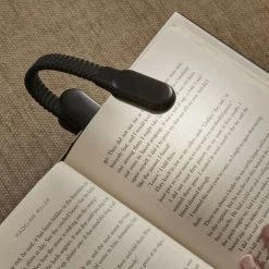 Lampe De Lecture Flexible Clip Book Kikkerland Noir - Noir