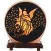 ZEN ET ETHNIQUE Lampe De Sel Ange Gardien Env 2.5 Kg