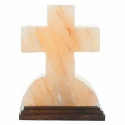 ZEN ET ETHNIQUE Lampe De Sel Croix Env 3.5 Kg