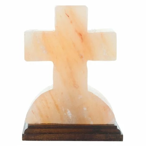 ZEN ET ETHNIQUE Lampe De Sel Croix Env 3.5 Kg 1 ZEN ET ETHNIQUE Lampe De Sel Croix Env 3.5 Kg