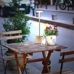 ZOLGINAH Lampe De Table à LED Sans Fil, Lampe De Bureau De Charge USB, Lampe De Chevet 2 Niveaux Luminosité De La Luminosité De L'aluminium Moderne Hôtel Moderne Restaurant Chambre De Chevet Taillis De Chevet -Lampe Soldes Boutique 64028816 3