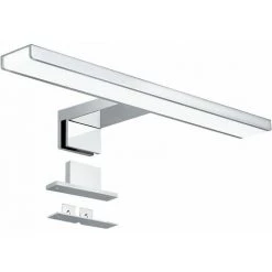 NAXUNNN Lampe De Miroir Pour Salle De Bain 5500k, Lampe LED Murale 6w 230v & 650LM De 30cm, IP44 Etanche, Lumière Blanche, à Economie D'Energie