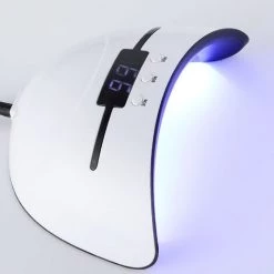 BENOBBY KIDS Lampe UV Sèche Ongles Portable, Sèche Ongles Lampe LED, Avec Minuterie Automatique Et LCD Ecran, Séchoir De Gel UV/UV Pour Lampe, Pour Vernis Semi Permanent, Gel Et Vernis LED